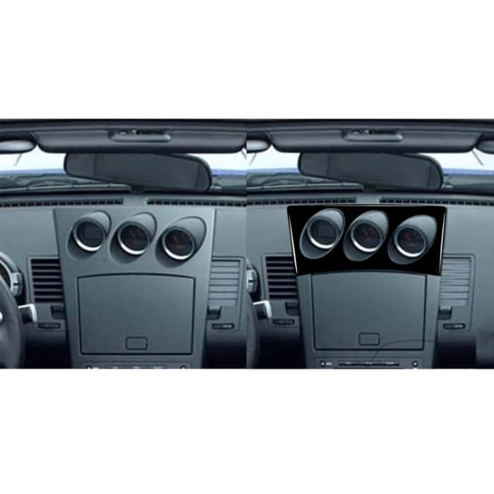 Für Nissan 350Z 2003-2009 Autoradio/Klimaanlage Konsolenaufkleber, Linksantrieb – Bild 6
