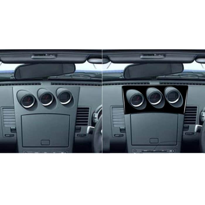 Für Nissan 350Z 2003-2009 Autoradio/Klimaanlage Konsolenaufkleber, Rechtsantrieb – Bild 6