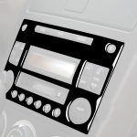 Für Nissan 350Z 2003-2009 Auto-CD-Radio-Wiedergabe-Panel Dekorative Aufkleber, Links- und Rechtsantrieb, universell – Bild 4