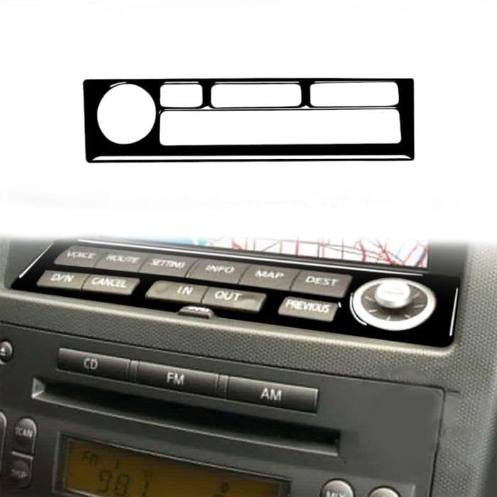 Für Nissan 350Z 2003–2009 Auto-Navigationstasten, dekorative Aufkleber, Links- und Rechtsantrieb, universell – Bild 5