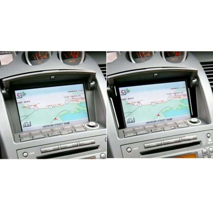 Für Nissan 350Z 2003–2009 Auto-Navigationsbox, dekorative Aufkleber, Links- und Rechtsantrieb, universell – Bild 6