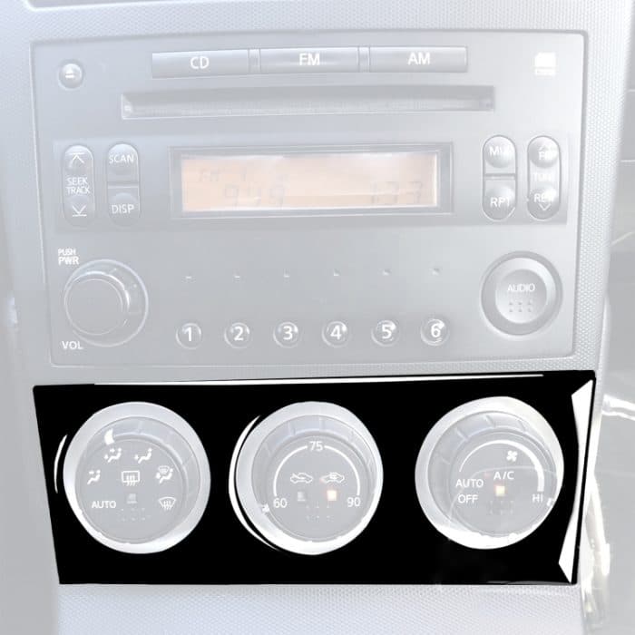 Für Nissan 350Z 2003-2009 Autoklimaanlage Einstellung Dekorative Aufkleber, Links- und Rechtsantrieb Universal – Bild 4