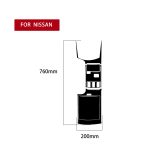 Für Nissan 350Z 2003–2005, 4 Stück, Auto-Zentralsystemsteuerung, Typ A, dekorative Aufkleber, Links- und Rechtsantrieb, universell – Bild 2