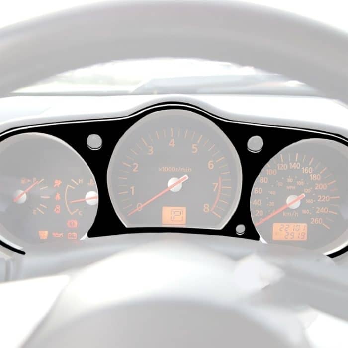 Für Nissan 350Z 2003-2009 Auto Tacho Surround Dekorative Aufkleber, Links- und Rechtsantrieb Universal – Bild 4