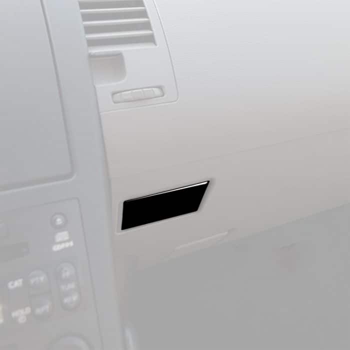 Für Nissan 350Z 2003-2009 Auto Co-Pilot Ablagefach Schloss Dekorative Aufkleber, Linksantrieb – Bild 4