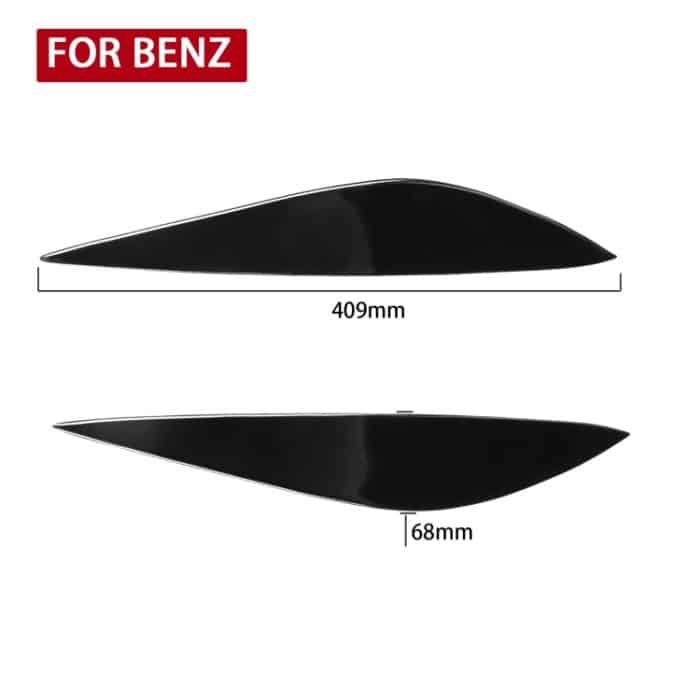 Auto ABS Licht Augenbraue für Mercedes-Benz C-Klasse W204/C180/C200/C260/C300/C350 2008-2011 – Bild 2