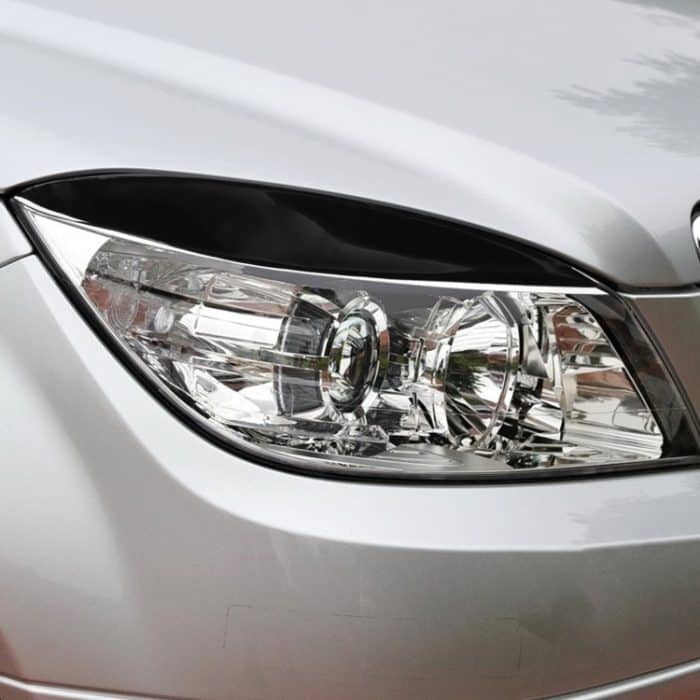 Auto ABS Licht Augenbraue für Mercedes-Benz C-Klasse W204/C180/C200/C260/C300/C350 2008-2011 – Bild 4