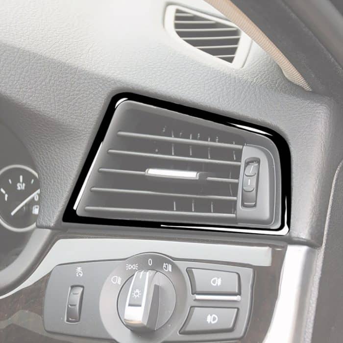 Für BMW 5er F10 2011-2017 Auto Seitenluftauslassrahmen Dekorativer Aufkleber, Rechtsantrieb – Bild 5