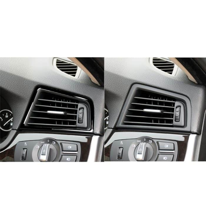 Für BMW 5er F10 2011-2017 Auto Seitenluftauslassrahmen Dekorativer Aufkleber, Rechtsantrieb – Bild 6