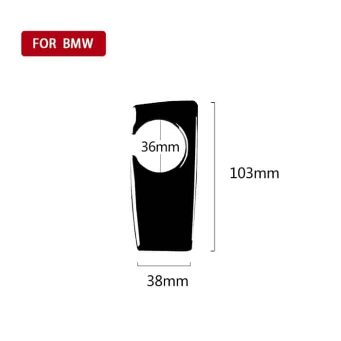 Für BMW 5er F07 F10 F25 F26 / GT X3 X4 2009–2016 Auto-Handbremse unter der Verkleidung, dekorativer Aufkleber, rechter Antrieb – Bild 2