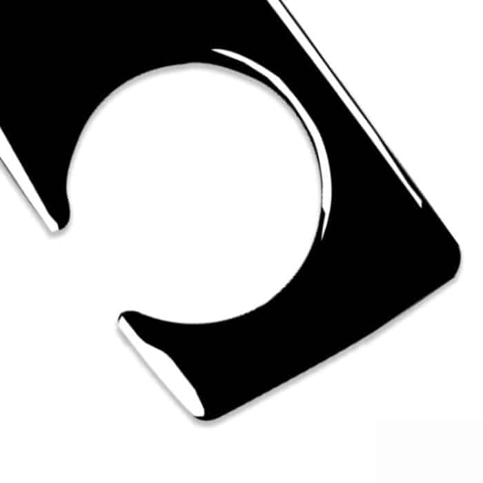 Für BMW 5er F07 F10 F25 F26 / GT X3 X4 2009–2016 Auto-Handbremse unter der Verkleidung, dekorativer Aufkleber, rechter Antrieb – Bild 3