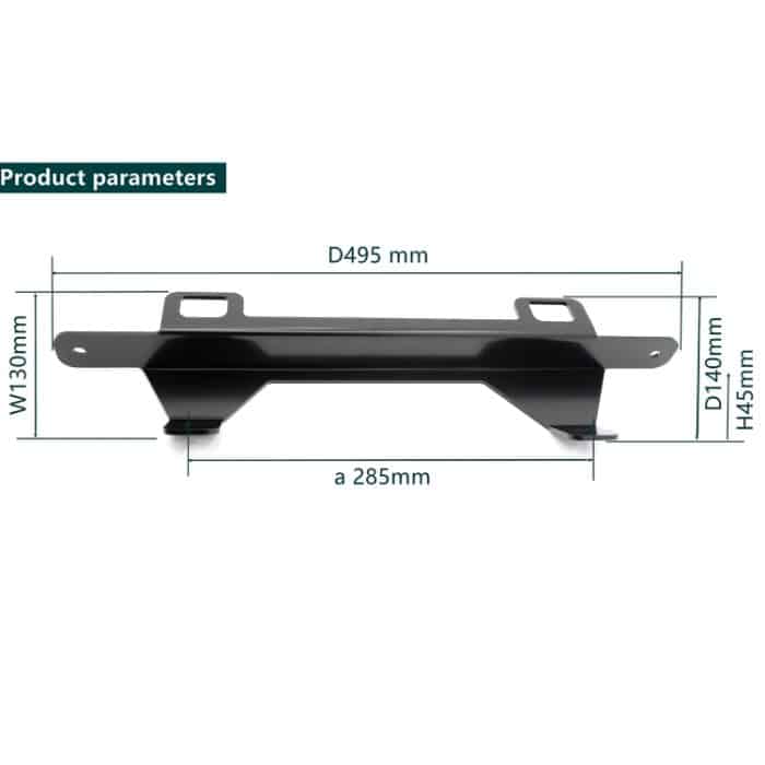 ZL-2064R Auto rechte Seite Rücksitz Isofix Kindersitz Schnittstelle für Toyota Camry 2006-2013 – Bild 3