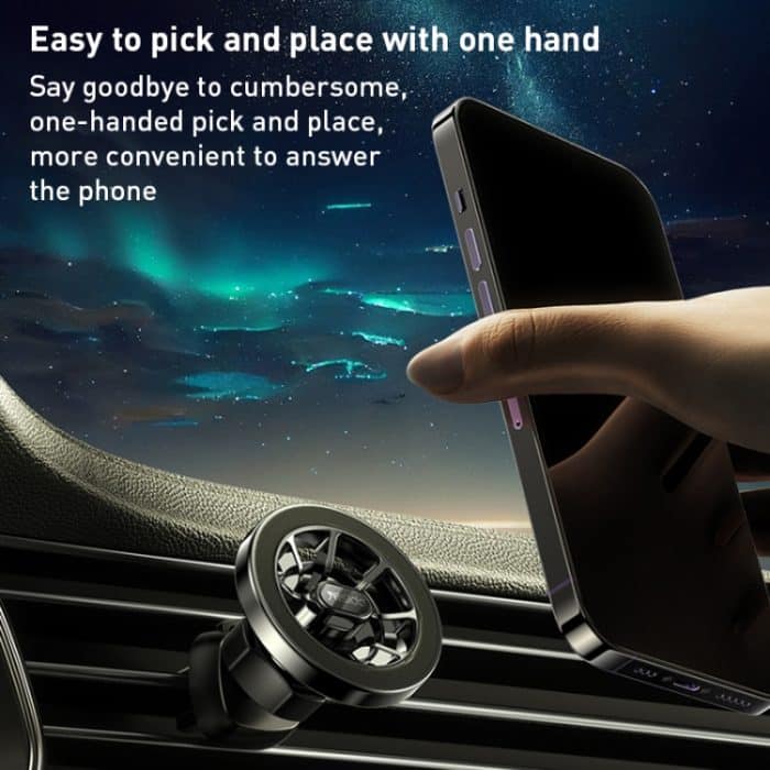 Yesido C158 2-in-1-Magnetring für Auto-Armaturenbrett-Lüftungsschlitz-Telefonhalter, C158 – Bild 4