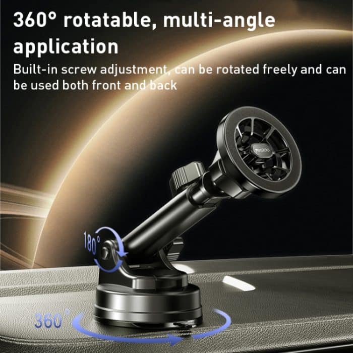 Yesido C158 2-in-1-Magnetring für Auto-Armaturenbrett-Lüftungsschlitz-Telefonhalter, C158 – Bild 5