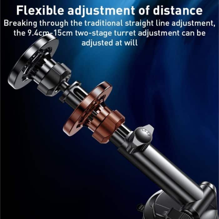 Yesido C158 2-in-1-Magnetring für Auto-Armaturenbrett-Lüftungsschlitz-Telefonhalter, C158 – Bild 6
