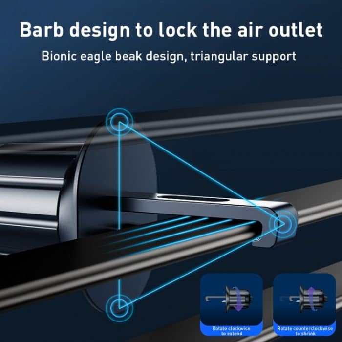 Yesido C167 Drehbarer Auto-Luftauslass-Telefonhalter, C167 – Bild 3