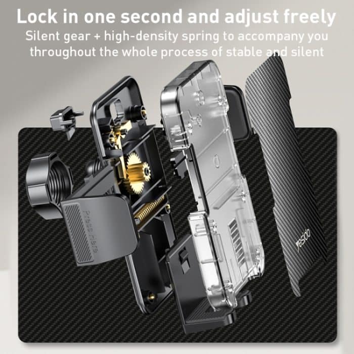 Yesido C172 Autotelefonhalter mit Saugnapf und Biegearm, C172 – Bild 4