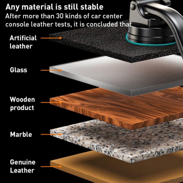 Yesido C172 Autotelefonhalter mit Saugnapf und Biegearm, C172 – Bild 5