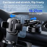 Yesido C174 Teleskop-Autotelefonhalter mit Saugnapf, C174 – Bild 3