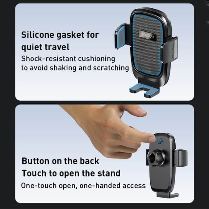 Yesido C241 Verstellbarer Handyhalter für Lüftungsschlitze im Auto – Bild 8