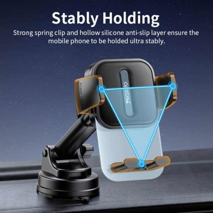 Yesido C261 Teleskop-Autotelefonhalter mit Saugnapf – Bild 5