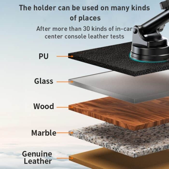 Yesido C261 Teleskop-Autotelefonhalter mit Saugnapf – Bild 8