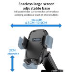 Yesido C262 Einziehbarer, verstellbarer Autotelefonhalter mit Saugnapf – Bild 5