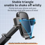 Yesido C262 Einziehbarer, verstellbarer Autotelefonhalter mit Saugnapf – Bild 6