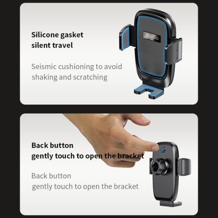 Yesido C262 Einziehbarer, verstellbarer Autotelefonhalter mit Saugnapf – Bild 9