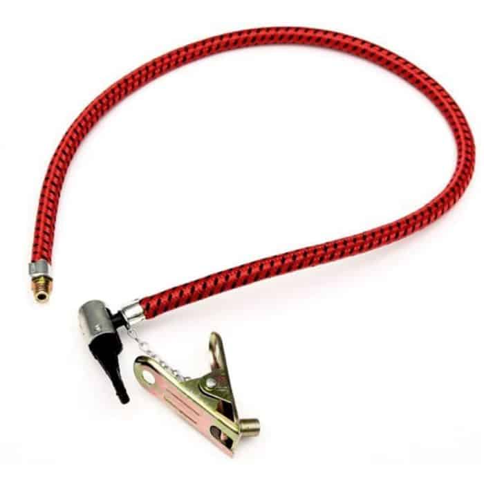 CAR1620.jpg Autoreifen-Fußpumpe, Luftrohr-Zubehör, Fahrrad-/Motorrad-Luftschlauch, Länge: 60 cm – Bild 1