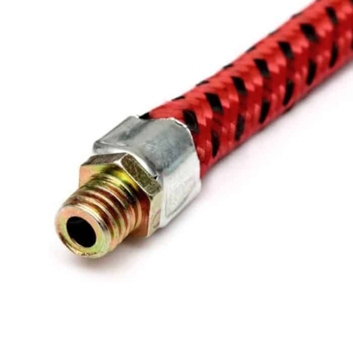 Autoreifen-Fußpumpe, Luftrohr-Zubehör, Fahrrad-/Motorrad-Luftschlauch, Länge: 60 cm – Bild 4