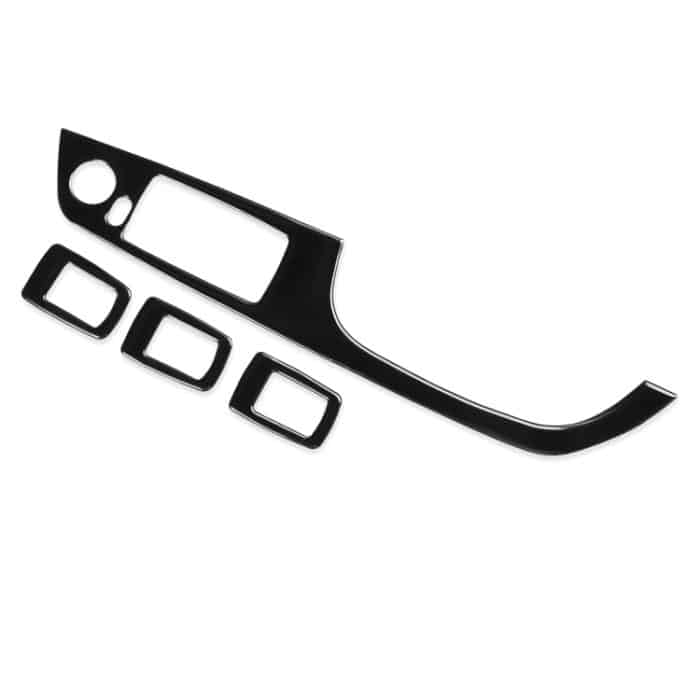 Für BMW 3er E90/320i/325i 2005-2012 Auto-Carbon-Faser-Rechtslenker-Fensterhebeplatte ohne dekorativen Aufkleber mit Klappschlüssel, Durchmesser: 37,8 cm – Bild 1