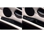 Für BMW 3er E90/320i/325i 2005-2012 Auto-Carbon-Faser-Rechtslenker-Fensterhebeplatte ohne dekorativen Aufkleber mit Klappschlüssel, Durchmesser: 37,8 cm – Bild 7
