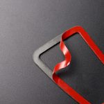 Für BMW 3er E90 2005–2012 2 Stück Auto-Instrumenten-Luftauslassrahmen dekorativer Aufkleber, Links- und Rechtsantrieb, universell – Bild 3