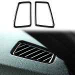 Für BMW 3er E90 2005–2012 2 Stück Auto-Instrumenten-Luftauslassrahmen dekorativer Aufkleber, Links- und Rechtsantrieb, universell – Bild 5