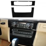 Für BMW 3er E90/E92 2005–2012, Autoklimaanlage, CD-Bedienfeld, hoch, ohne Löcher, dekorativer Aufkleber, Links- und Rechtsantrieb, universell – Bild 5