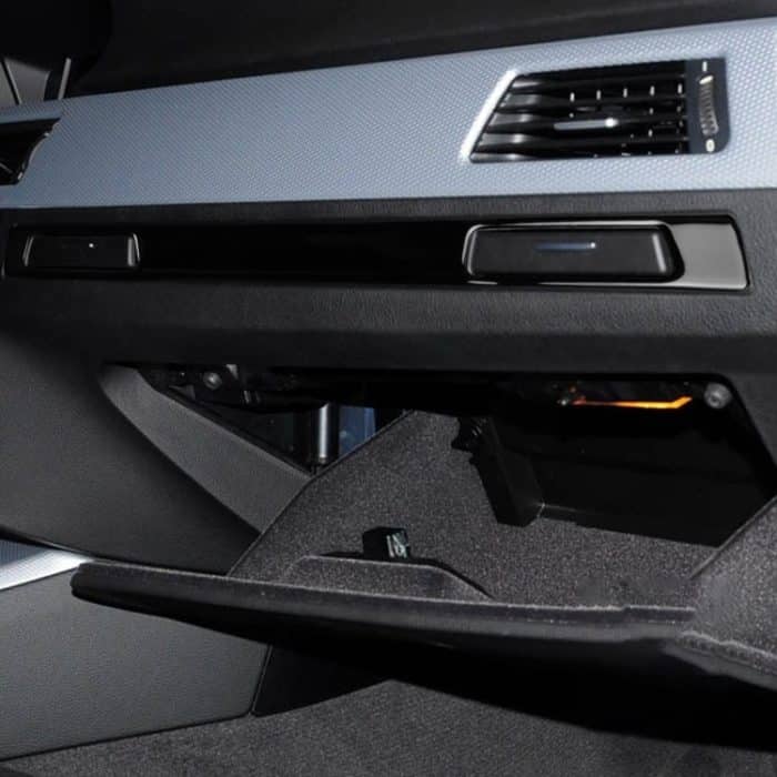 Für BMW 3er E90/E92/E93 2005-2012 Auto Customized Water Glass Strips Dekorativer Aufkleber, Left Drive – Bild 4