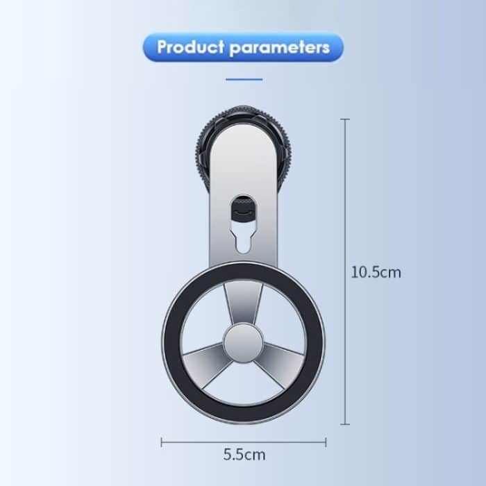 F73 MagSafe Magnetische Saugnapf 360 Grad drehbarer Autotelefonhalter, F73 – Bild 2