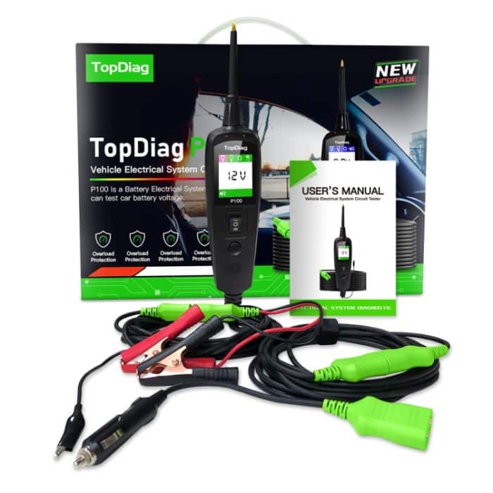 TopDiag P100 Auto Circuit Intelligent Analyzer Diagnoseinstrument, Kabellänge: 10 m – Bild 4