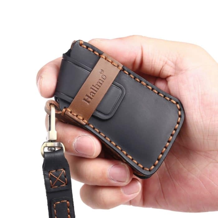 Für Lexus 3-Tasten-Hallmo-Auto, Rindsleder, Schlüsselschutzhülle, Schlüsseletui, C130 – Bild 3