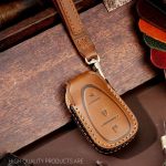 Für Chevrolet 3-Tasten Hallmo Auto Rindsleder Schlüssel Schutzhülle Schlüsseletui, C112 – Bild 2