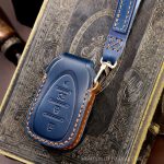 Für Chevrolet 4-Tasten Hallmo Auto Rindsleder Schlüssel Schutzhülle Schlüsseletui, C113 – Bild 2