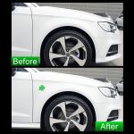 2 x vierblättriges Kleeblatt, Glückssymbol, Aufkleber, Aufkleber, Styling, Autodekoration, Größe: 2 x 2 x 0,2 cm – Bild 6