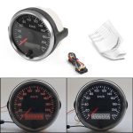 Auto modifiziert 85 mm 2 in 1 LCD Instrument Tachometer + Kilometerzähler – Bild 6