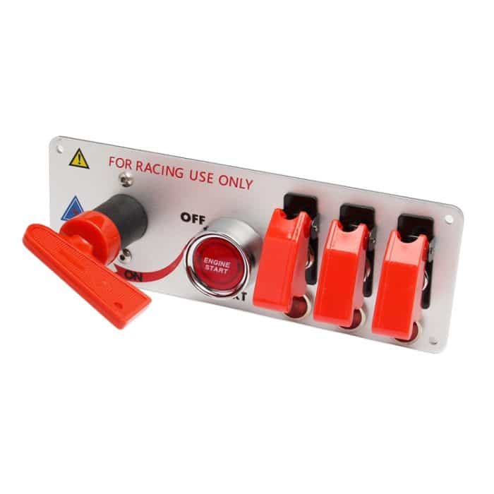 12V Rennwagen LED Zündschalter One Key Start Kombinationsfeld – Bild 2