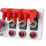 12V Rennwagen LED Zündschalter One Key Start Kombinationsfeld – Bild 6