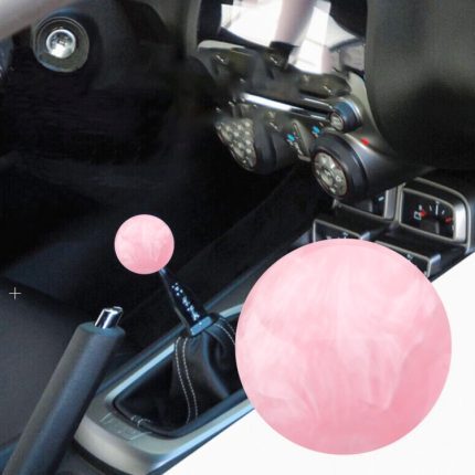 Auto-modifizierte Marmor-Stern-Schalthebelabdeckung mit Adapter, Pink, Green, Light Green, Light Blue, Purple
