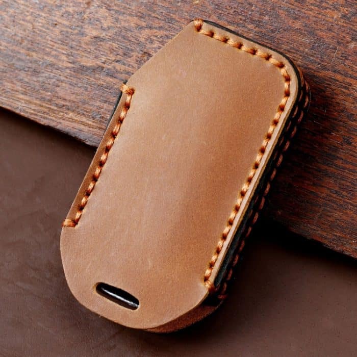 Für Kia Sorento Hallmo Auto Rindsleder Schlüssel Schutzhülle Schlüsseletui, B088 – Bild 3