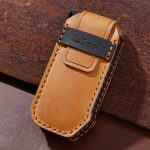 Für Kia 3-Tasten Hallmo Auto Rindsleder Schlüssel Schutzhülle Schlüsseletui, C115 – Bild 4