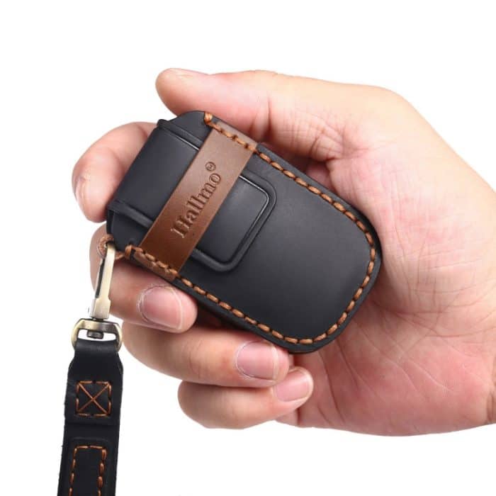 Für Kia C134 6-Tasten Hallmo Auto Rindsleder Schlüssel Schutzhülle Schlüsseletui, C134 – Bild 3